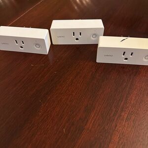 Wemo Smart Plug Set of 3